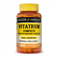 Полный Комплекс Мультивитаминов и Минералов, Vitatrum Complete Multivitamin & Multimineral, Mason Natural, 150