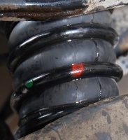 пневмоподушки для КИА Сид. KIA Ceed (пневмобаллоны в пружины )