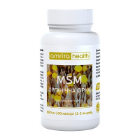 MSM органическая сера для суставов и мышц, кожи и волос №60 Амрита