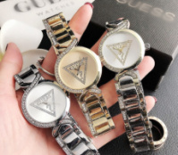 Качественные женские наручные часы браслет Guess, модные и стильные часы-браслет на руку