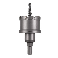 Коронка Holesaw TCT MILWAUKEE, для сталі/нержавіючої сталі, діаметр 45мм
