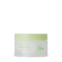 Заспокійливий крем на основі рослинних екстрактів Deoproce Real Fresh Vegan Intensive Soothing Cream