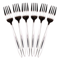 Набор десертных вилок 6 предметов 14 (см) Серебро HP-8-30