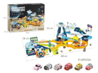 Інтерактивний автотрек «Космічна станція» з кермом, звуки, підсвічування.