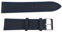 Браслет, ремінець для годинника Mykhail Ikhtyar Ш22 мм темно-синій