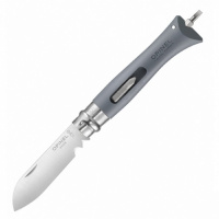 Нож Opinel 9 DIY, серый (001792)