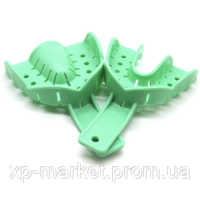 Ложка відтискна пластикова автоклавована, до 135С, Середня  (1шт)