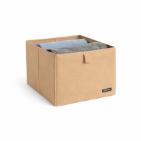 Ящик-органайзер ORGANIZE для хранения вещей L (бежевый)