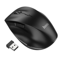 Миша бездротова HOCO GM24 Mystic six-button dual-mode business wireless mouse Black (6931474799432)