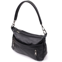 Женская сумка из натуральной кожи Vintage 23011 Черный