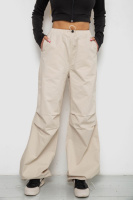 Штани карго жіночі, колір світло-бежевий, 238R5333