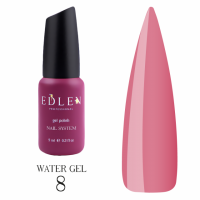 Water Gel Edlen №8 Бежево-рожевий 9 ml.