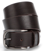 Ремень мужской GRANDE PELLE 00779 под джинсы Коричневый