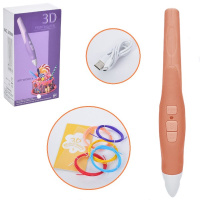 Ручка 3D Bambi 309W (orange)