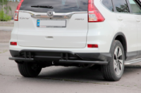 Задняя дуга AK003-21 Черная (Нержавейка) для Honda CRV 2012-2016 гг