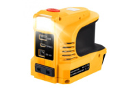 Перетворювач напруги (UIN12) (180W з 12V на 220V (Під 1 акумулятор для інстр.)17682