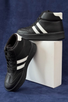 Кросівки жіночі демісезонні, колір чорно-білий, 248RSD20