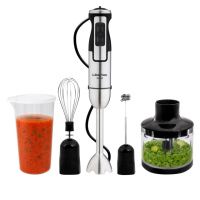 Блендер погружной Liberton LHB-0316 1500 Вт серебристый