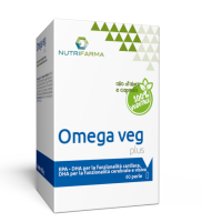 Omega Veg Plus вегетарианский источник Омега 3 кислоты 60 капсул Нутрифарма