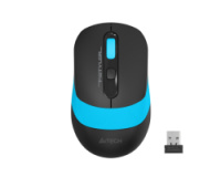 Мышь компьютерная безпроводная A4Tech Fstyler FG10S Black/Blue голубая