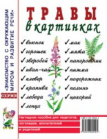 Травы в картинках. Наглядное пособие для логопедов, педагогов, воспитателей и родителей.