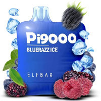 Elf Bar Pi9000. Синяя малина (Blue Razz Ice)