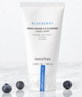 Балансуюча пінка для вмивання з екстрактом чорниці Innisfree Blueberry