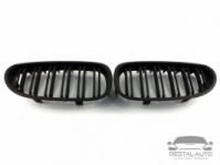 Ноздри на BMW 5 Series E60 2003-2010 год Черные Матовые ( Двойные M-Look )