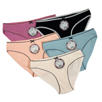 Труси жіночі сліпи  в рубчик  Dominant Туреччина M     5 шт.