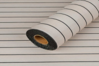 Покриття вінілове самоклеюче 3D Рейки в рулоні Кедр Срібний 600х2900х3мм SW-00002902