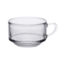Набор чашек 6 шт для чая и кофе по 270 мл кружки стеклянные прозрачные HP-YH-69