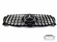 Тюнинг Решетка радиатора Mercedes GLE-Class W167 2019-2020год ( GT Chrome Black )