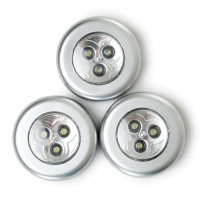 Переносной led светильник Touch On - Push Light светодиодный светильник на батарейках переносний 3 шт