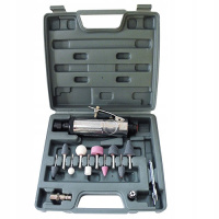 Зачистная пневмомашинка с комплектом шлифовальных камней AIRKRAFT TP-201K