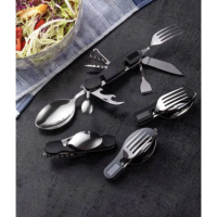 Туристический набор многофункциональный A-109 Черный