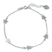 Срібний браслет SilverBreeze без каменів 23-26 розмір (1981603)