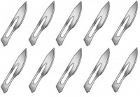 Лезвия для скальпеля Falcon (Фалкон) 100шт.