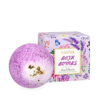 Бомбочка шарик для принятия ванны Sadoer с ароматом «Лаванда» SD93771 100 г