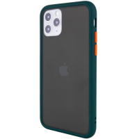 TPU + PC чохол на iPhone 11 Pro Max (6.5«) LikGus Maxshield (Синьо-зелений / Marine Blue) - купити в SmartEra.ua