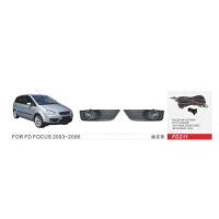 Фары доп.модель Ford Focus 2003-06/FD-211/H8-12V35W/эл.проводка (FD-211)