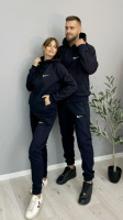 Утеплений костюм Nike унісекс зима темно-синій