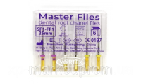 Ni-Ti инструмент для распломбировки Master Files (Мастер Файл) 6шт/уп. Vortex SF1/SF2/FF1