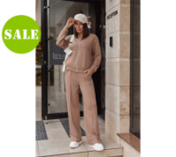 Жіночий трикотажний костюм зі штанами палаццо «Alicante» | Норма і батал| Розпродаж моделі