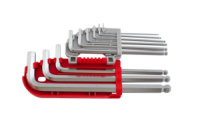 Набор шестигранных ключей Intertool - 9 шт., с шаром, Pro 1 шт.