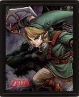 3D Постер The Legend Of Zelda (Twilight Princess) 25,4 x 20,3 см