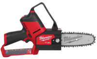 Пила ланцюгова акумуляторна безщіткова MILWAUKEE, M12 FHS-0, шина 15см (каркас, чохол, ланцюг, картонне пакуванння)