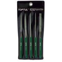 Набор прецизионных алмазных игольчатых напильников TOPTUL 5ед. GNBA0501