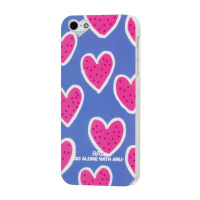 Чехол ARU для iPhone 5/5S/5SE Madly in Love Blue