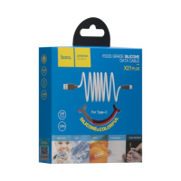 Кабель Hoco X21 Silicone Type-C Black-Red