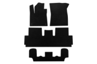 Коврики EVA (Для Grand, 3 ряда, Черный) для Citroen C-4 Picasso 2013-2022 гг